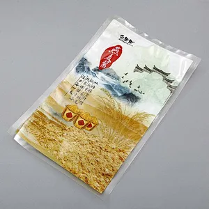 Durable using PE printed plastic bags for fruit juice beverage packaging