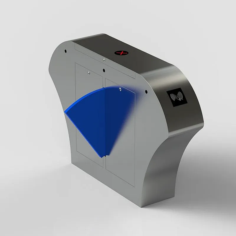 Access Control Waist High Turnstyle Barrier rfid Reader Turnstile for School or Hospital Entrance