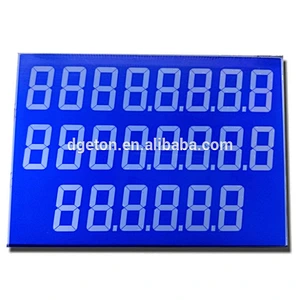 Fuel Dispenser LCD 22 digit segment LCD display module