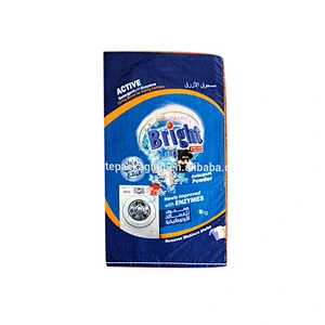 Customized design printing detergent plastic bag export to Dubai and Africa