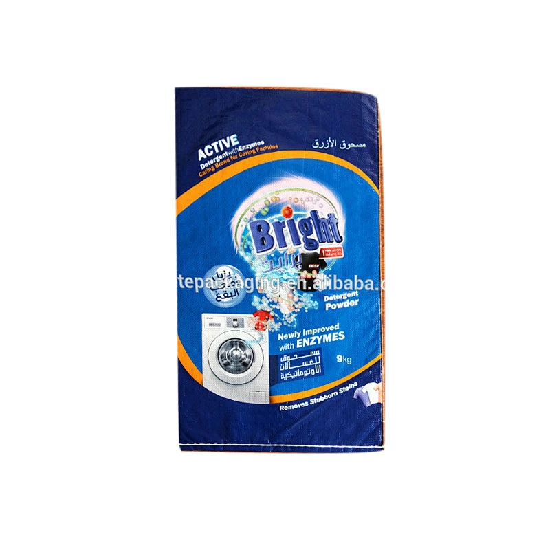 Customized design printing detergent plastic bag export to Dubai and Africa