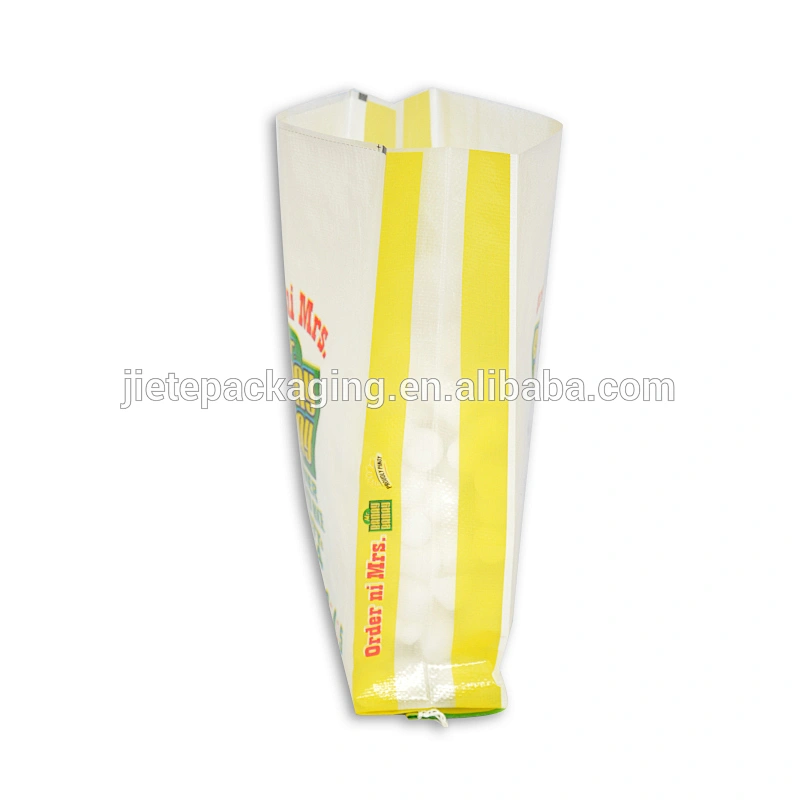 Economical custom design grain white rice bags 25kg 50kg 10kg