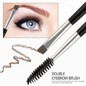 Double Ended Side Eyelash Eyebrow Applicator Makeup Brush Tools