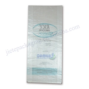 Guaranteed quality 25kg plastic pp woven rice packaging bag
