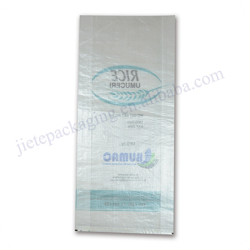 Guaranteed quality 25kg plastic pp woven rice packaging bag
