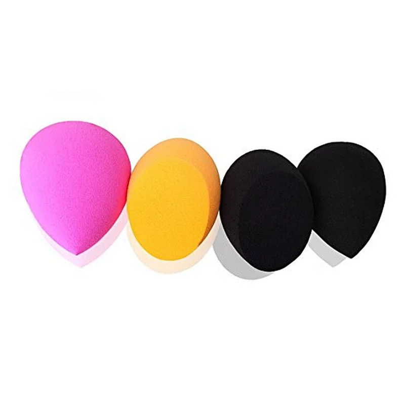 4pc private label latex free makeup sponge set