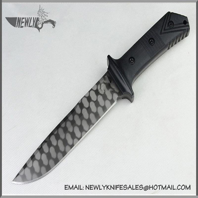 Hot Selling G10 Handle Tactical Fixed Stainless Steel Knife