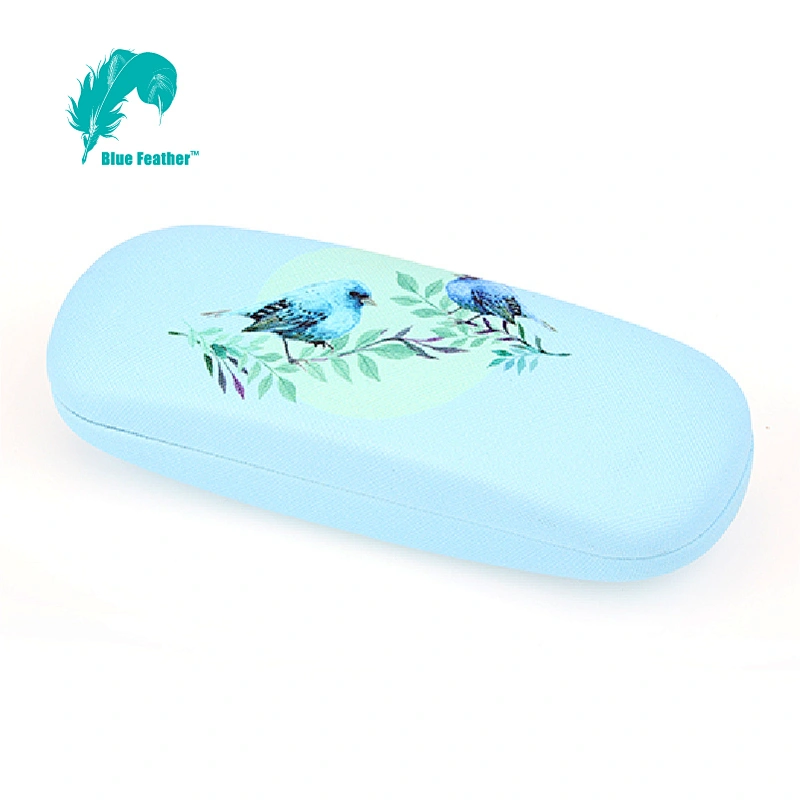 Bird Pu Leather Glasses Case