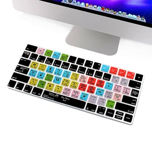 China Suppliers Waterproof silicone keyboard Hotkeys Shortcuts Keyboard Cover  Protector For magic keyboard MLA22LLB/A