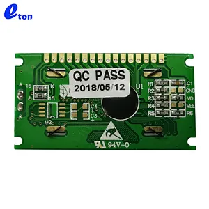 Professional Manufacturer 0801 YELLOW GREEN Display Module