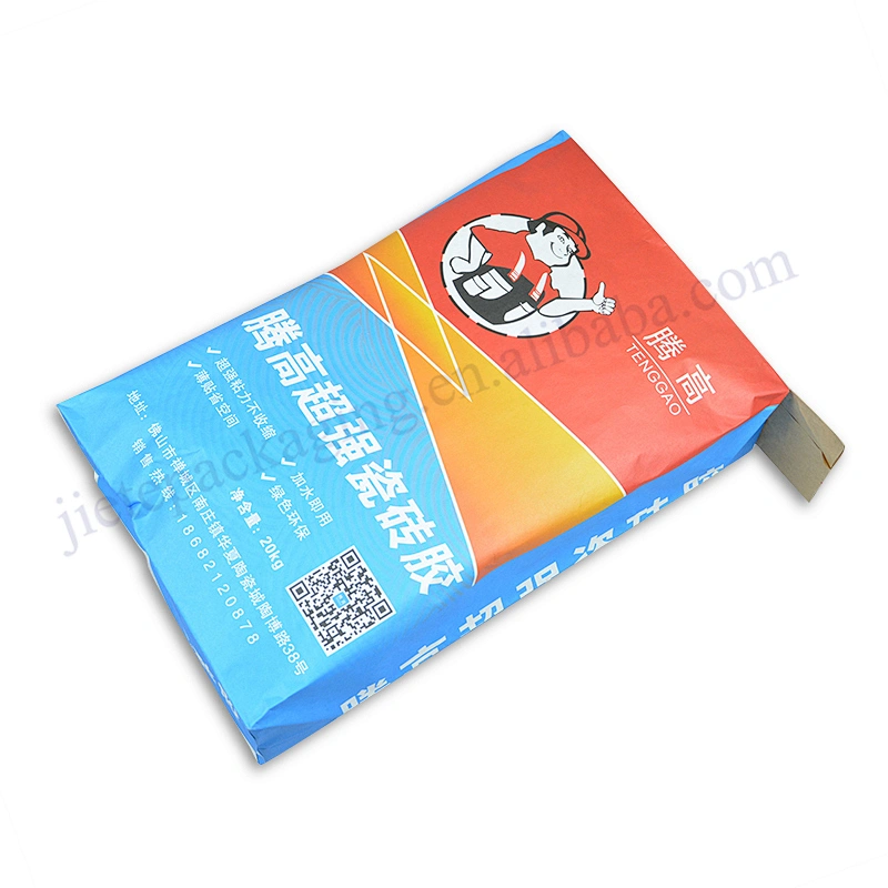 Supply professional block bottom kraft paper valve bag