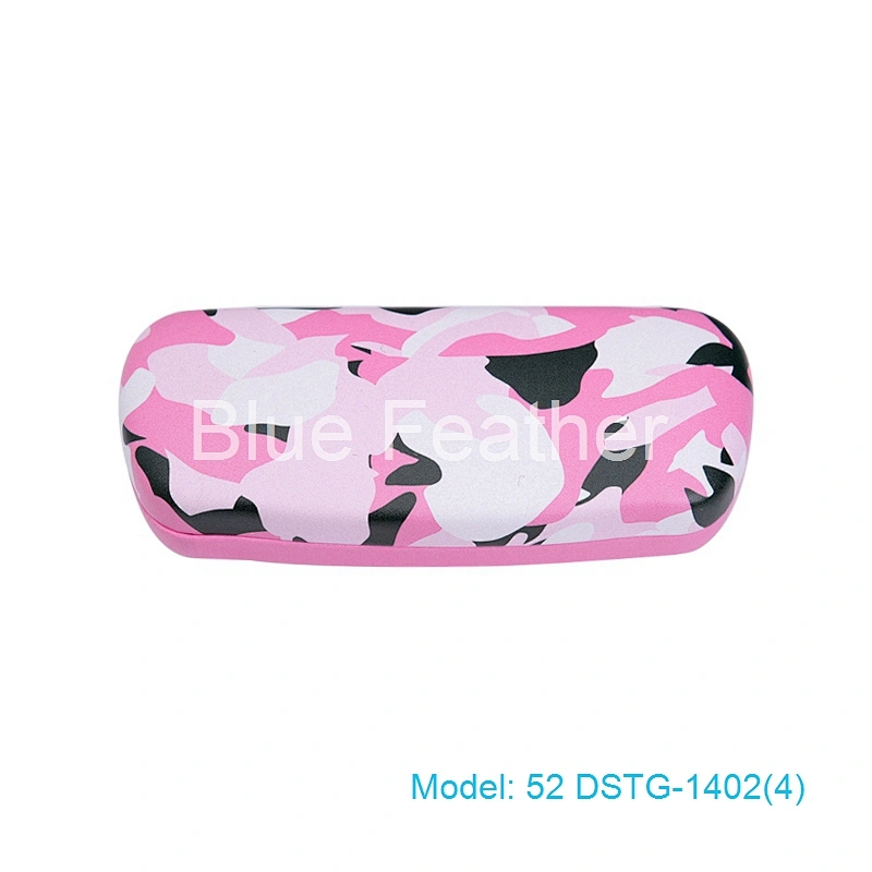 Unique Digital Printing Camouflage Pattern PU Glasses Cases for Unisex