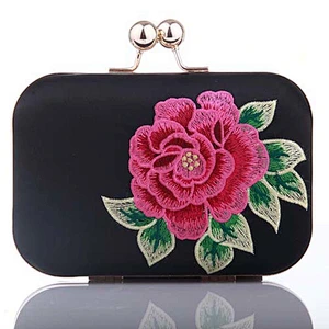 High quality fashion women embroidered bag