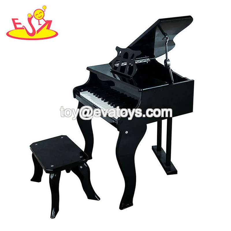 High quality instrument toy wooden kids music piano for wholesale W07K014