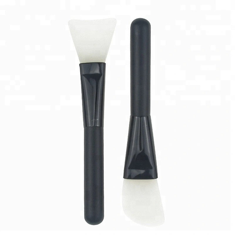 Professional Custom Logo 2pcs Silicon Mask Foundation Liquid Makeup Brush Set Cosmetics