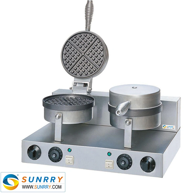 Hot sale electric double head egg waffle maker cake pop making machine