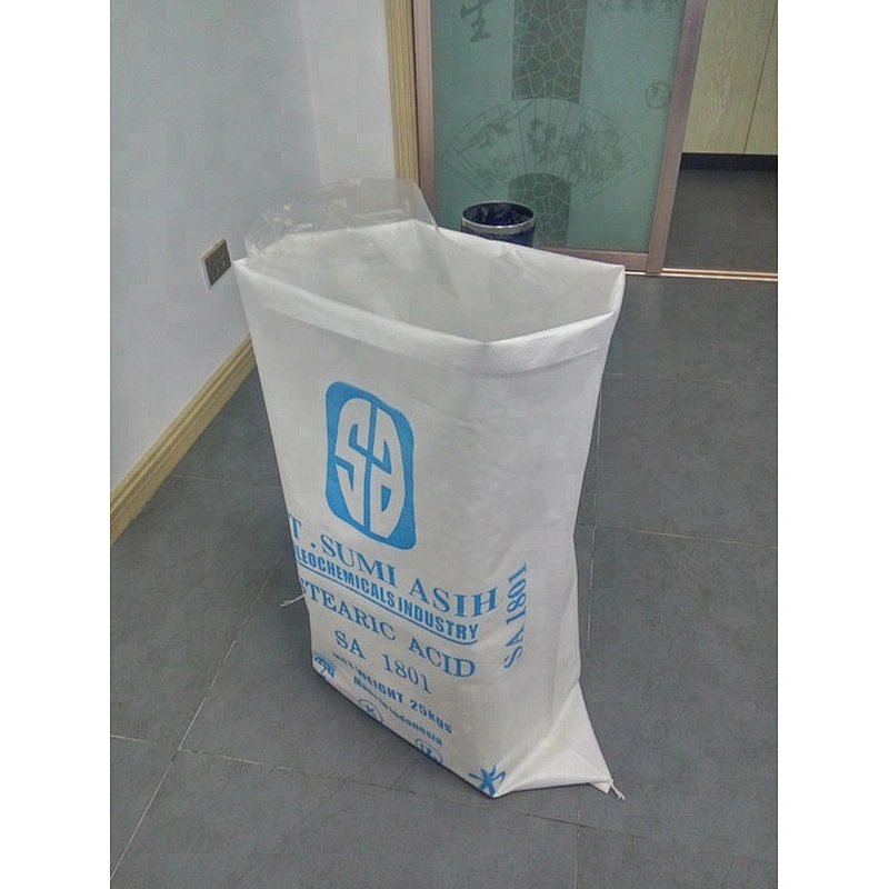 White color pp woven 25kg fertilizer packaging bag, organic plastic bag for fertilizer,25kg bag dimension