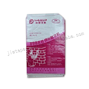 High quality gravure printing bopp laminated 25kg pp woven cement bag for lime paste, clay, lime, mortar, fly ash