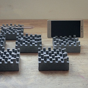 S9066 Silicone pen holder concrete molds silicone molds Cement Storage Concrete Pens holder mold