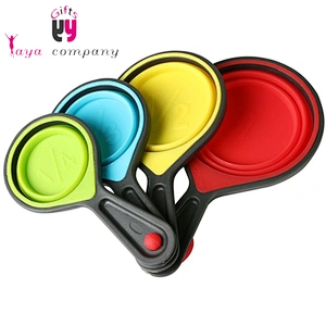 Amazon Best Selling Collapsible Silicone Measuring Cup Set
