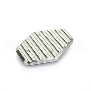 Best performance aluminum universal motorcycle kickstand pad