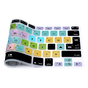 High Quality Avid Media Composer Shortcut Silicone Hard Keyboard Cover skin laptop For mac laptop Air