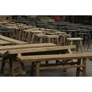 wholesale Indonesian rustic reclaimed bench wood old furniture