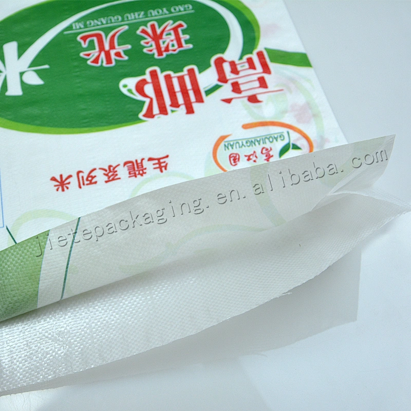 25kg high quality Agriculture use plastic pp woven rice bag for sale