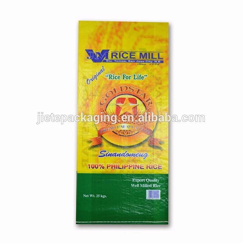 China polypropylene PP woven rice, corn, seed, grain, agricultural packing bag, sack