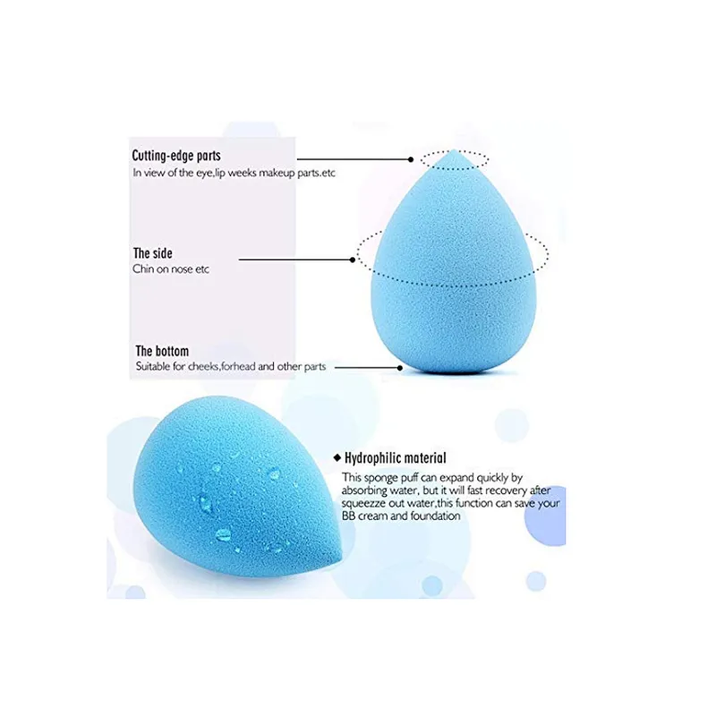 Makeup Blender Sponge set,Multi-Purpose,Flawless for Liquid, Creams, and Powders,Pro Foundation Sponges