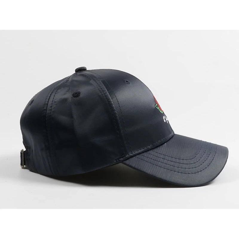 High quality custom rose embroidered logo baseball caps dad hats flex fitted cap