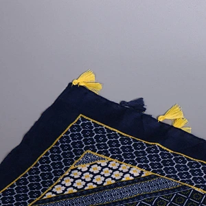 Printed chiffon georgette scarf silk fabric mens silk scarves for sale