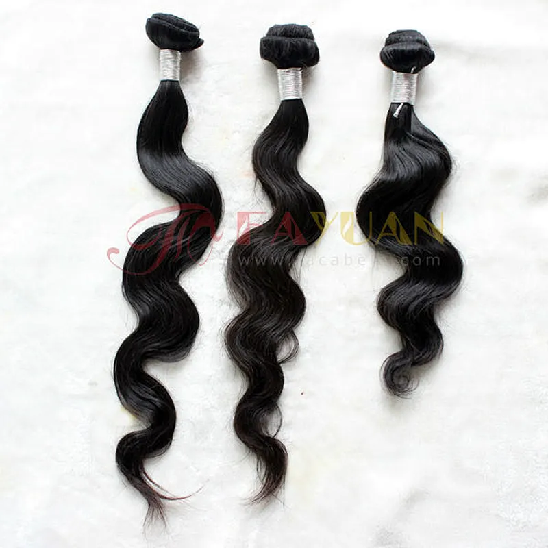 Factory price top grade virgin Brazilian body wave human hair