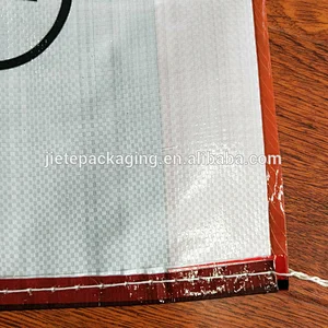Customized design printing bopp laminated plastic pp woven fertilizer packaging bag 25kg