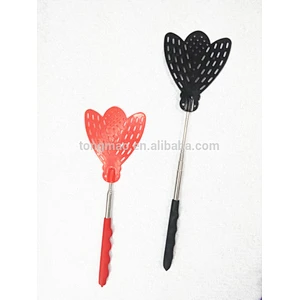 Plastic Square Bat Mosquto Repellent Device Telescopic Flyswatter