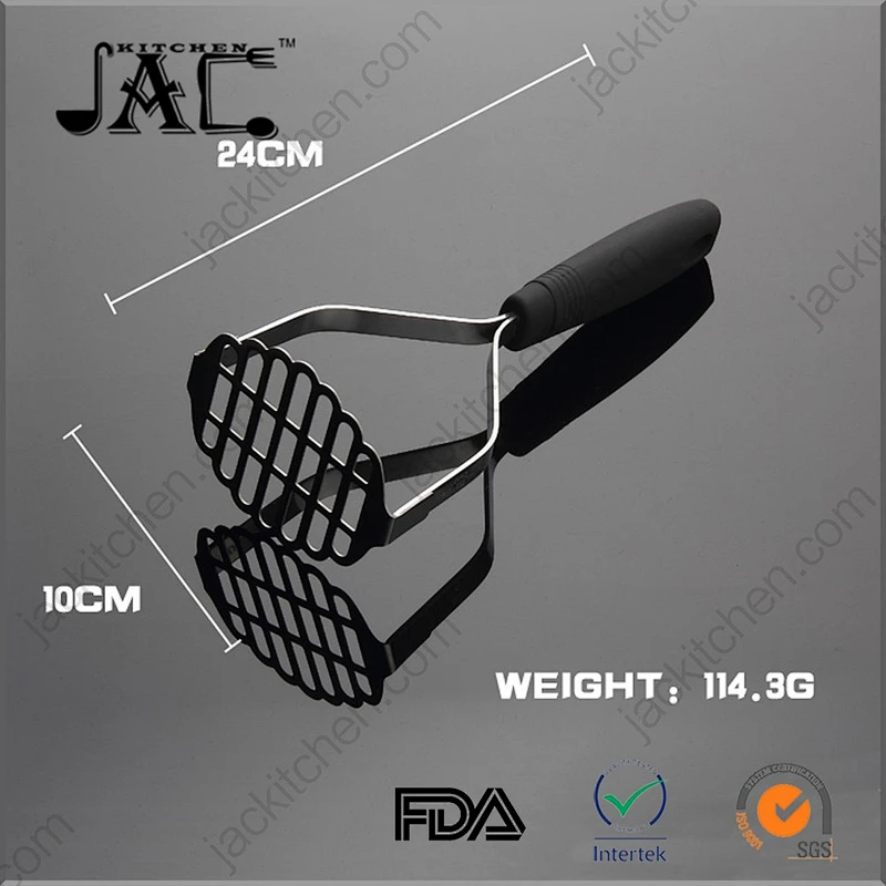 Heavy Duty Vegetable Slicer Stainless Steel Potato Masher