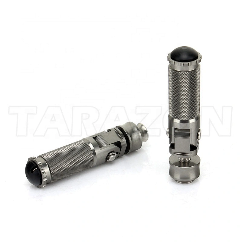 CNC Billet Alloy Aluminium Motorcycle Folded Footpeg