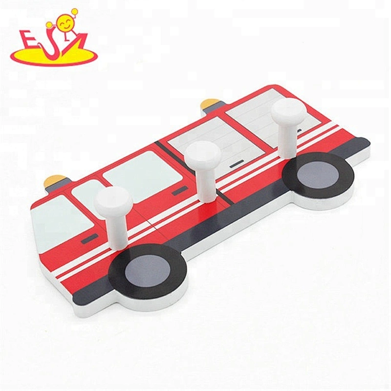 New arrival cartoon wooden children coat hooks for room or nursery W09B096