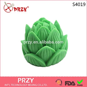 S4019 Lotus silicone soap mould funny silicone soap molud