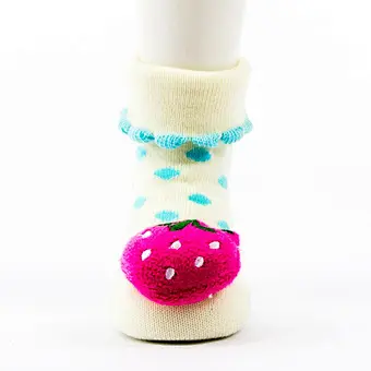 Autumn Winter wholesale kids manufacturers Newborn non slip floor lovely cartoon cat bear coral velvet Baby shoe Socks