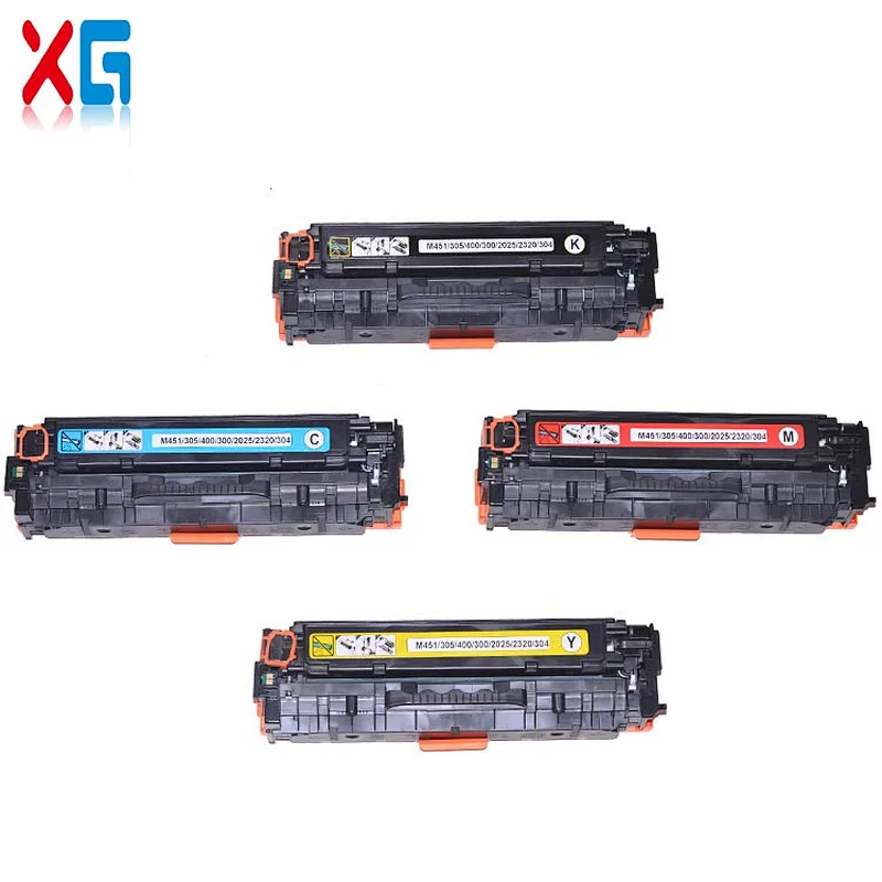 CE410A Compatible Toner Cartridge For HP Color Printer LaserJet CE410A Pro M 300 M351A M451nw Toner Cartridge