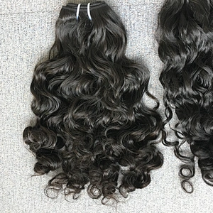 The best selling style southeast asian hair wholesale human hair raw indian temple hair directly from india
