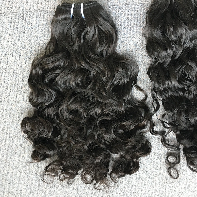 The best selling style southeast asian hair wholesale human hair raw indian temple hair directly from india
