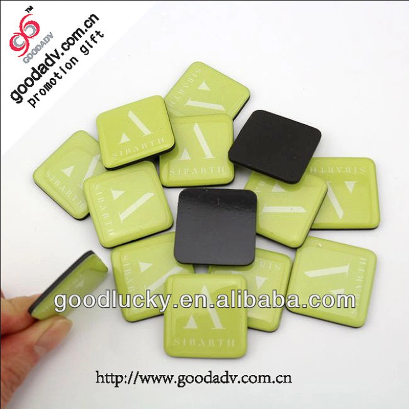 Promotional gifst epoxy polyresin fridge magnet sticker custom