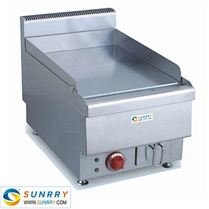 Countertop commercial griddle plate with CE approved electric bbq grill griddle (SY-GR400A SUNRRY)