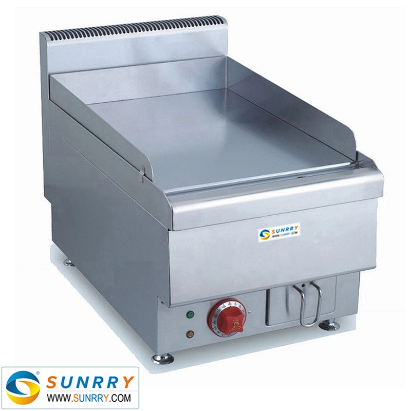 Countertop commercial griddle plate with CE approved electric bbq grill griddle (SY-GR400A SUNRRY)