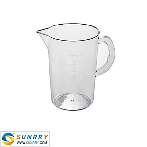 NSF Approved measuring cup set 1L measuring drinking glass cup Clear measuring cup scale made of PC (SY-CT28C SUNRRY)