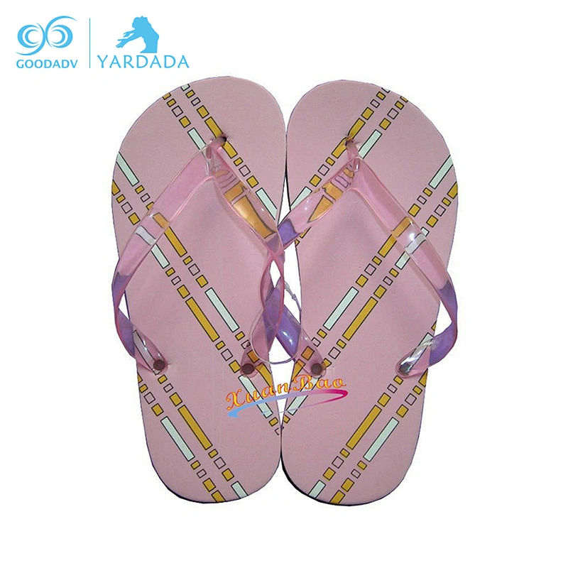 2015 wholesale beach eva embossed women flip flop