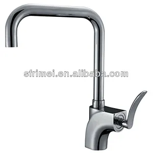 Ali China Long Handle Brass Cheap Basin Faucet Water Tap