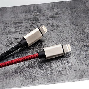 wholesale china nylon braided 8 pin usb micro data cable charger for iphone